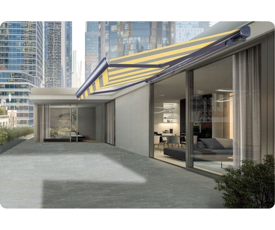 BHA Half - Box Cured Arm Awning - VistaVip