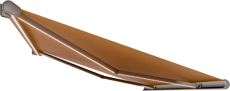 DQ - B Modern Outdoor Full Cassette Retractable Awning - VistaVip