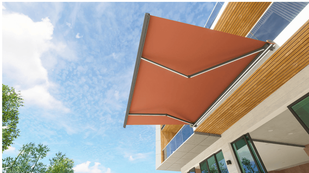 DQ - B Modern Outdoor Full Cassette Retractable Awning - VistaVip