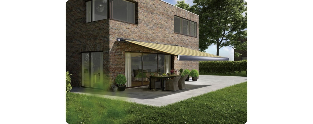 Full Cassette Curved Arm Awning - VistaVip