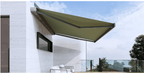 Modern Outdoor Full Cassette Retractable Awning Waterproof - VistaVip